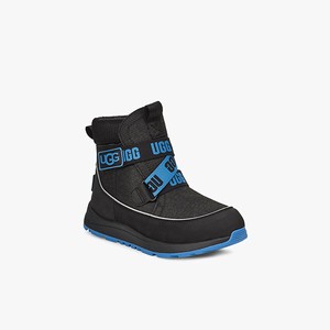 Ugg Tabor Waterproof Kids All-Weather Boots Black (2981KJRHX)